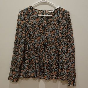 Dolce Vita Flowy Flower Blouse